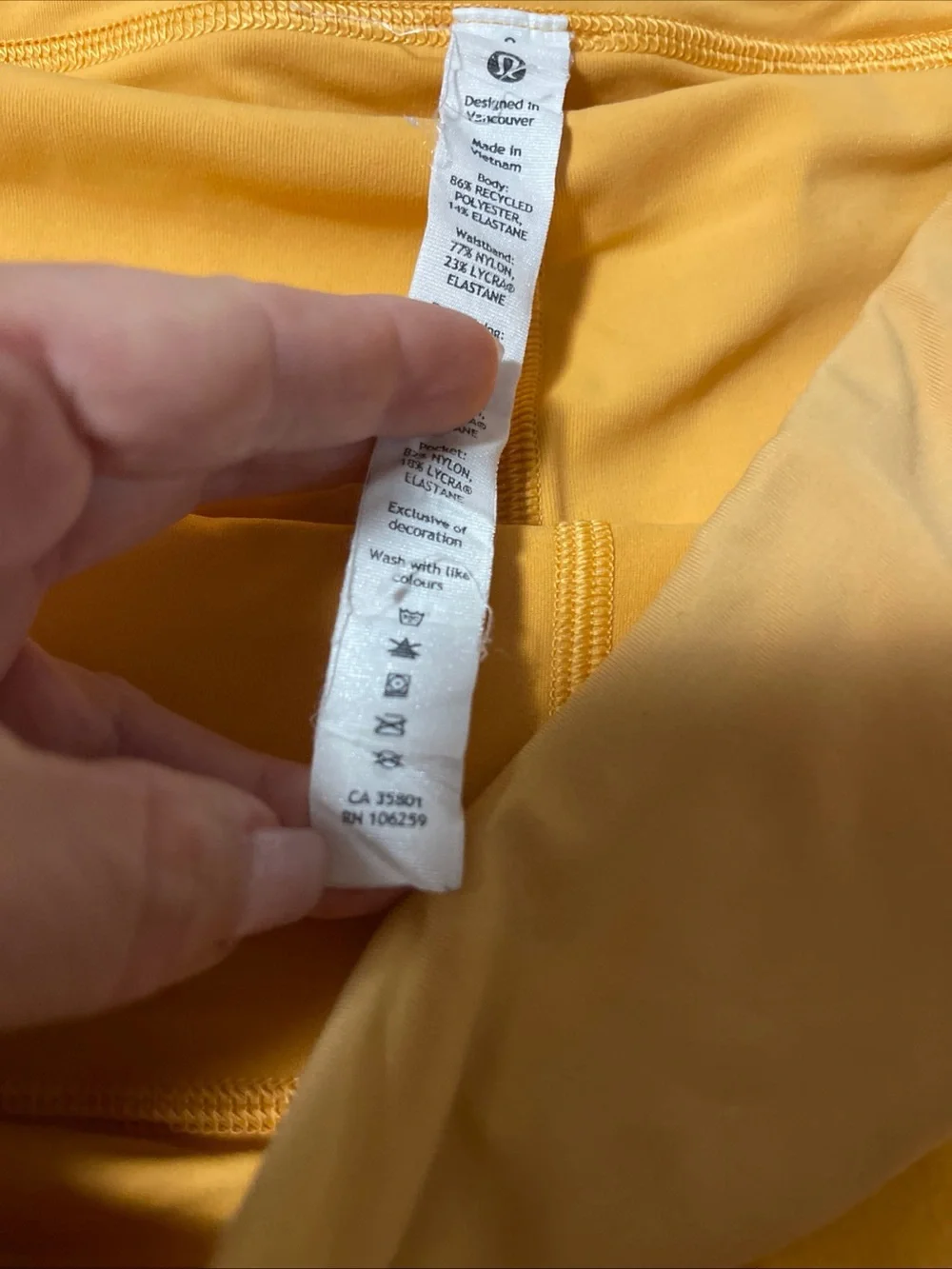 Lululemon Women Pace Rival Mid-Rise Skirt Mango Dream Orange Tennis Golf Skort 8